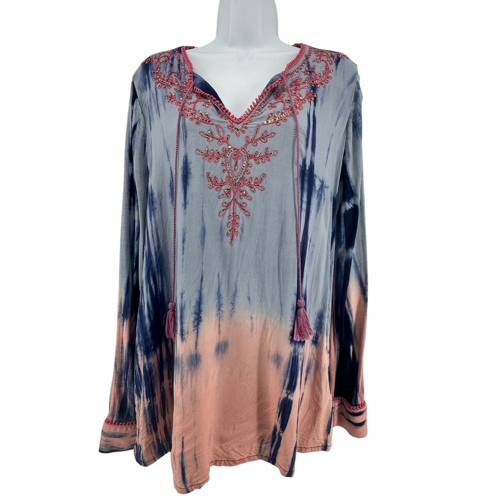 Beaded Boho Hippie Peasant L